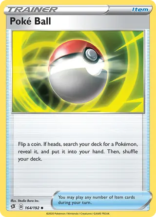 Carta Poké Bola