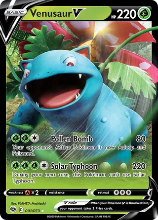 Carta Venusaur V