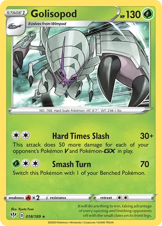 Carta Golisopod