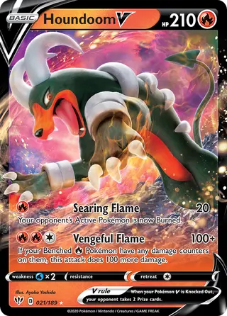Carta Houndoom V