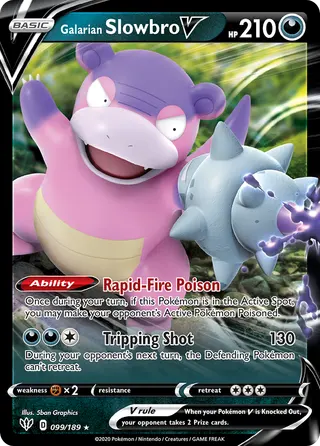 Carta Slowbro de Galar V