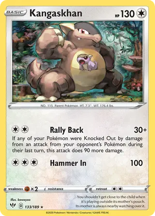 Carta Kangaskhan