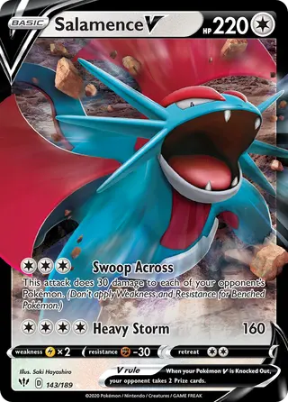 Carta Salamence V