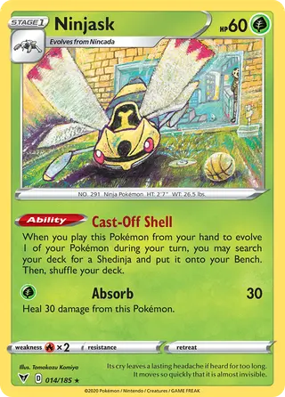 Carta Ninjask