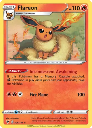Carta Flareon