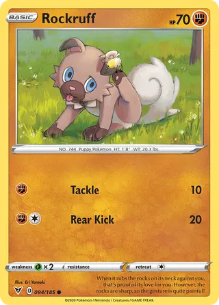 Carta Rockruff