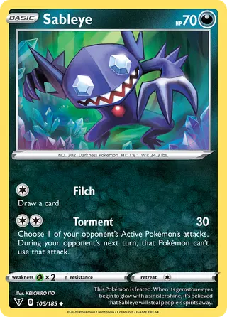 Carta Sableye