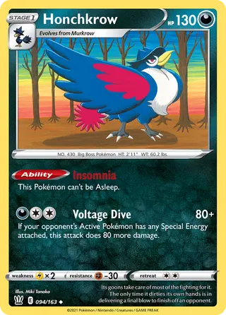 Carta Honchkrow