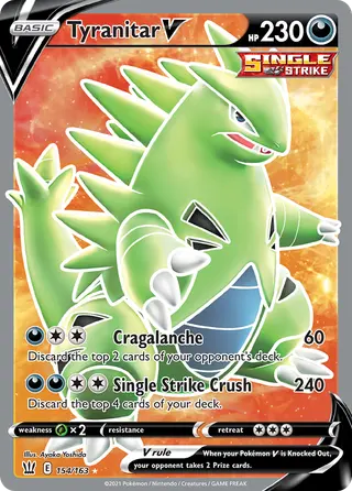 Carta Tyranitar V