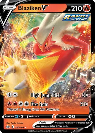 Carta Blaziken V