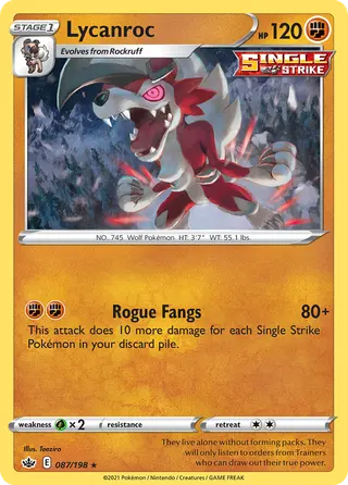 Carta Lycanroc