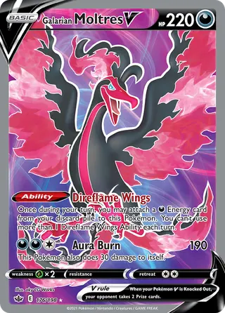 Carta Moltres de Galar V