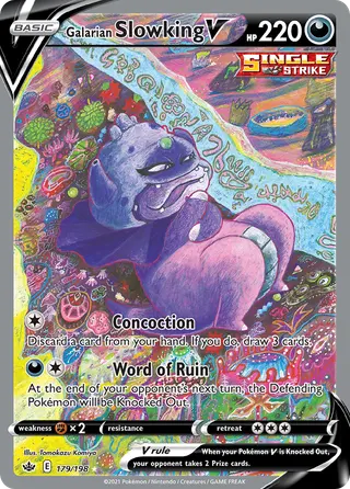 Carta Slowking de Galar V
