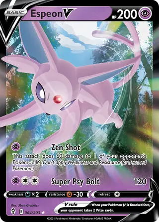 Carta Espeon V