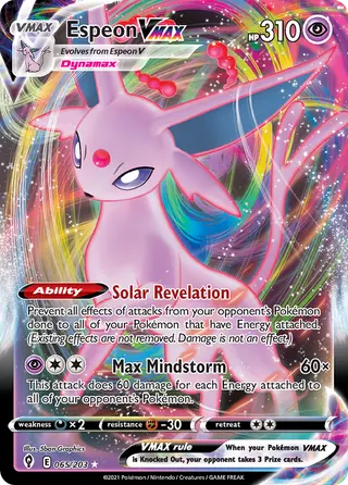 Carta Espeon VMAX