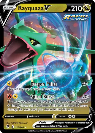 Carta Rayquaza V