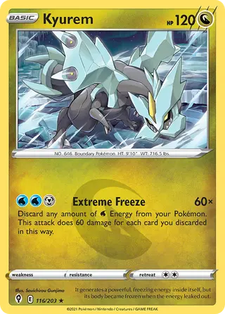 Carta Kyurem