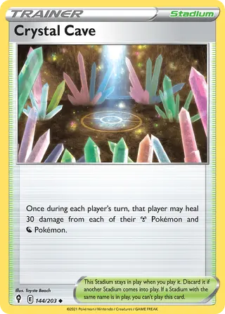 Carta Caverna de Cristal