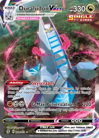 Carta Duraludon VMAX