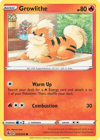 Carta Growlithe