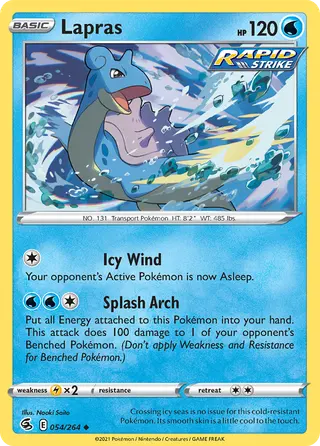 Carta Lapras