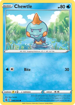 Carta Chewtle