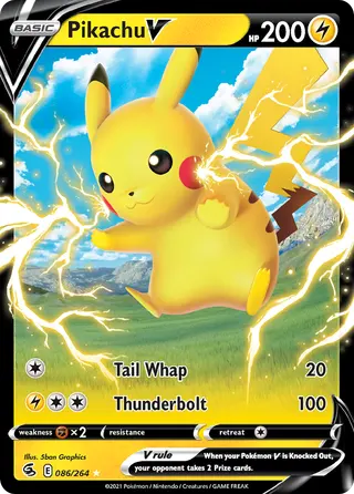 Carta Pikachu V