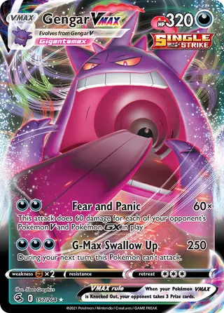 Carta Gengar VMAX
