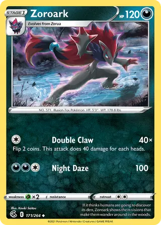 Carta Zoroark