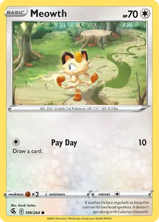Carta Meowth