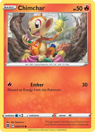 Carta Chimchar