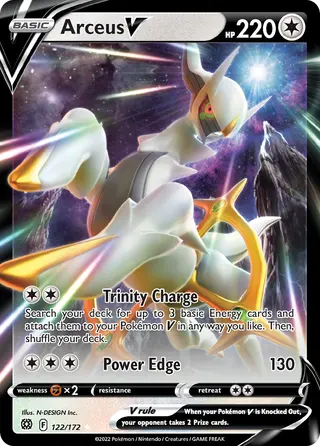 Carta Arceus V