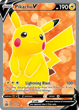 Carta Pikachu V