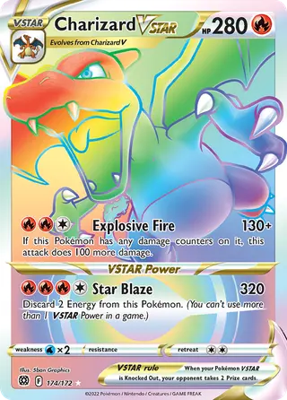 Carta Charizard V-ASTRO