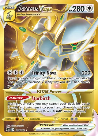 Carta Arceus V-ASTRO