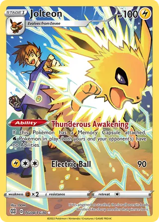 Carta Jolteon