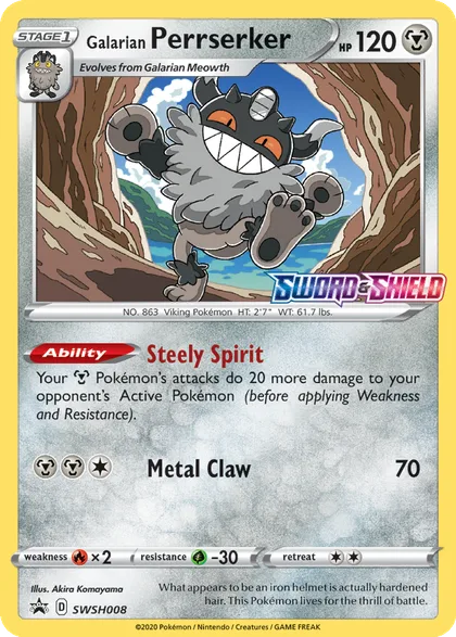 Carta Galarian Perrserker