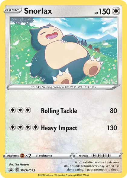 Carta Snorlax