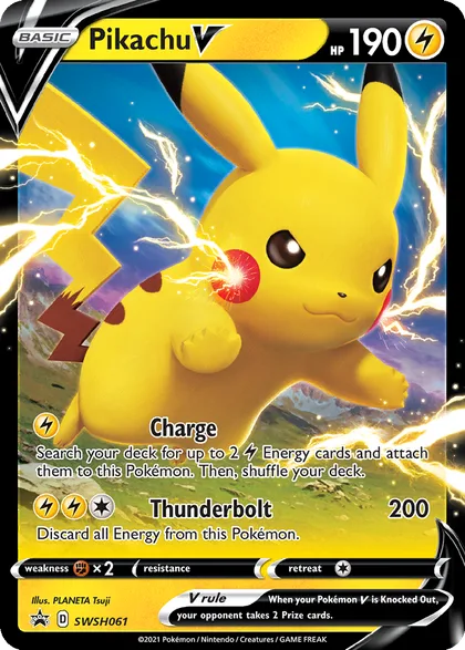 Carta Pikachu V