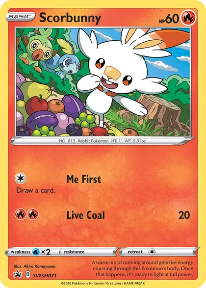 Carta Scorbunny