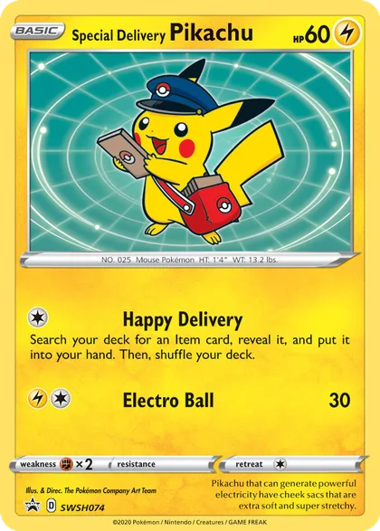 Carta Special Delivery Pikachu