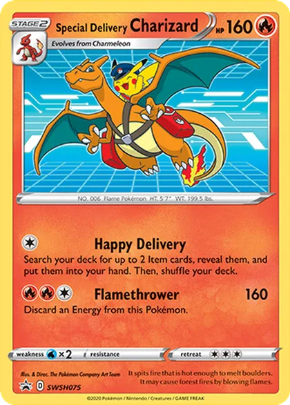 Carta Special Delivery Charizard