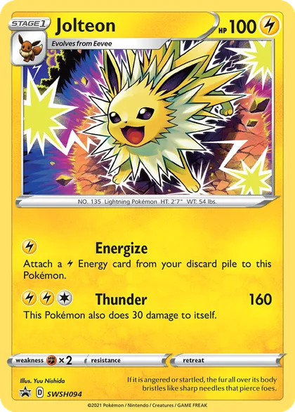 Carta Jolteon