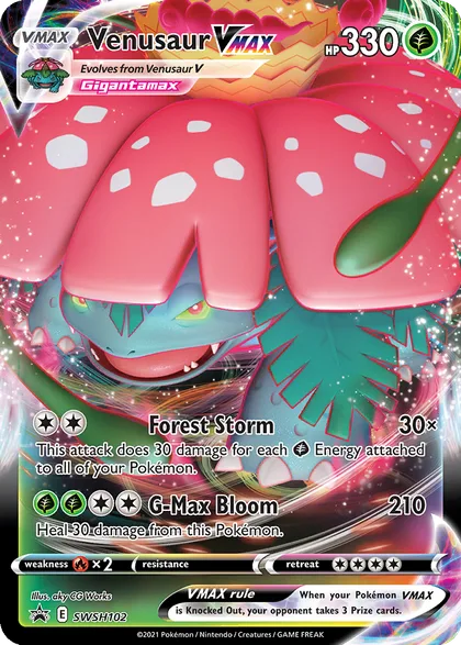Carta Venusaur VMAX