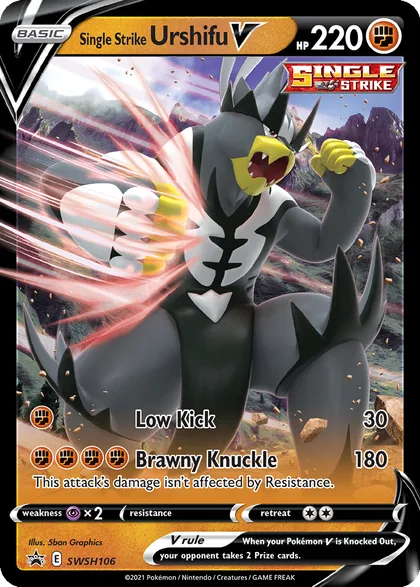 Carta Single Strike Urshifu V