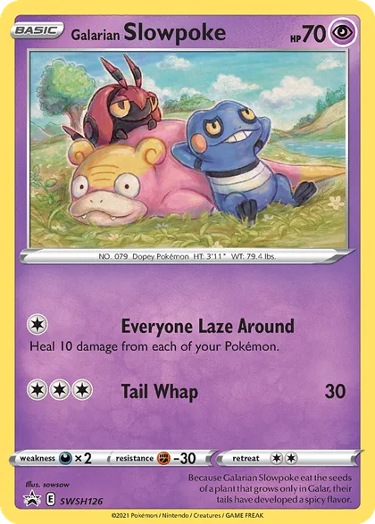 Carta Galarian Slowpoke