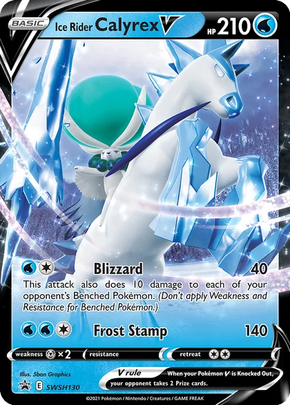 Carta Ice Rider Calyrex V
