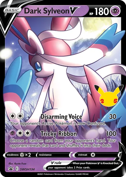 Carta Dark Sylveon V
