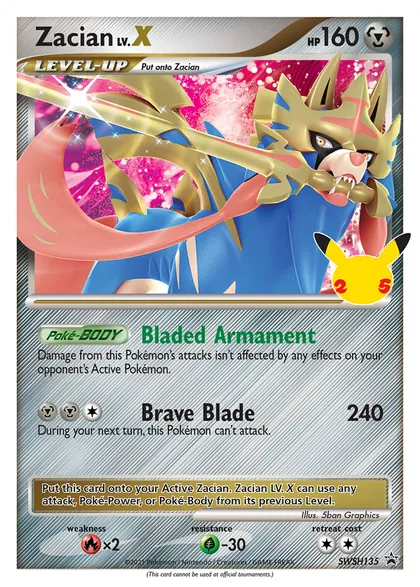 Carta Zacian LV.X