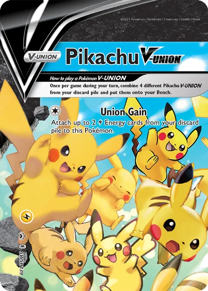 Carta Pikachu V-UNION